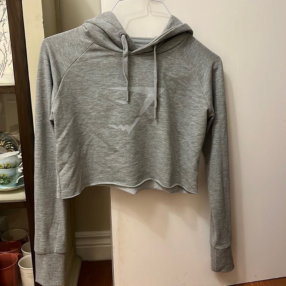 Gymshark crop hoodie